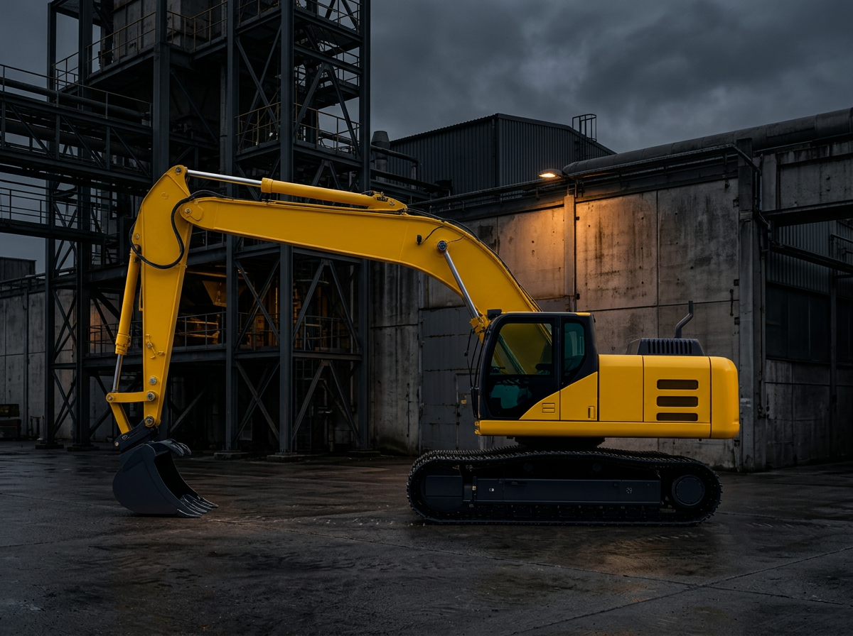 Pásové rypadlo značky KOMATSU